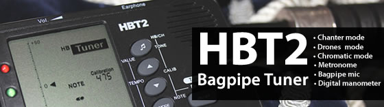 HBT2 Bagpipe Tuner
